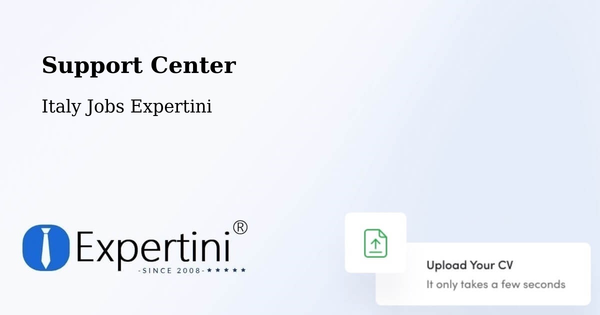 Support Services – Serrapetrona - Italy Jobs Expertini